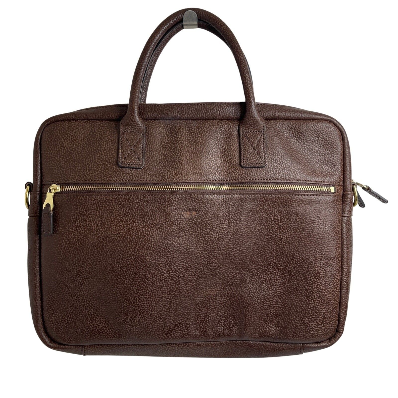 Mark & Graham 13”X17”X2” Harvey Leather Briefcase